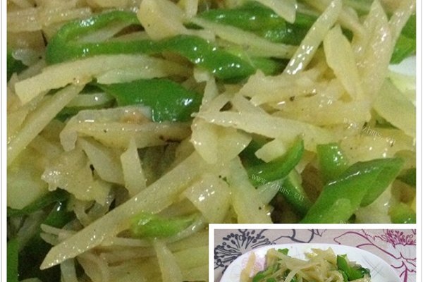 青椒土豆丝