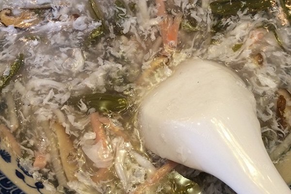 纯菜银鱼羹