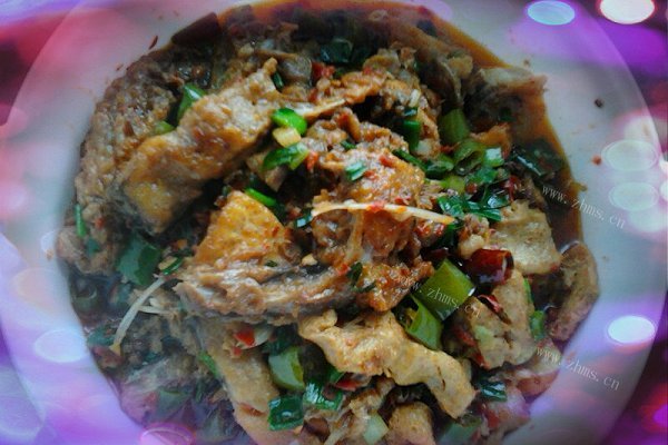 家常青椒鱼块