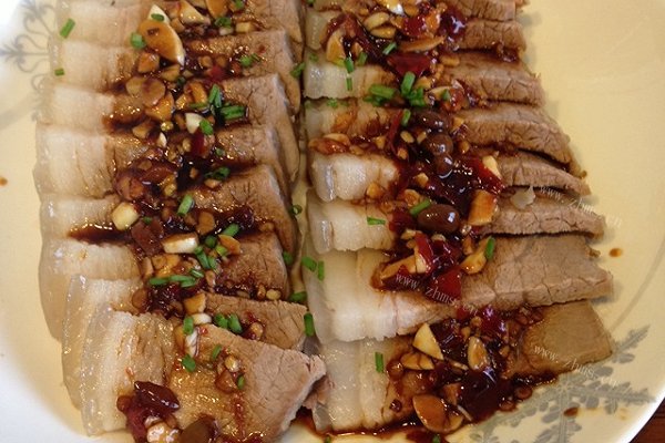 家常蒜蓉白肉
