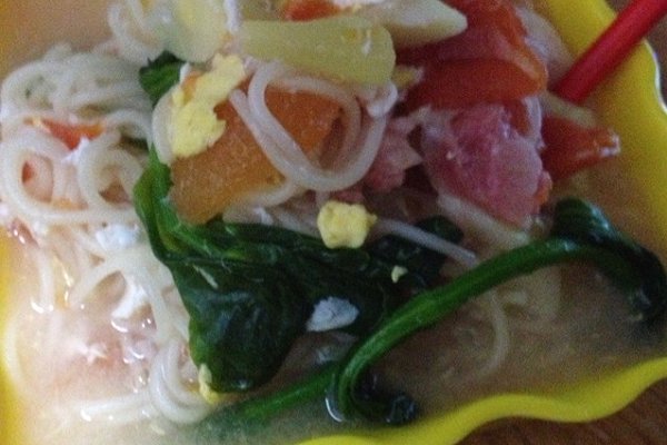 家常西红柿鸡蛋面