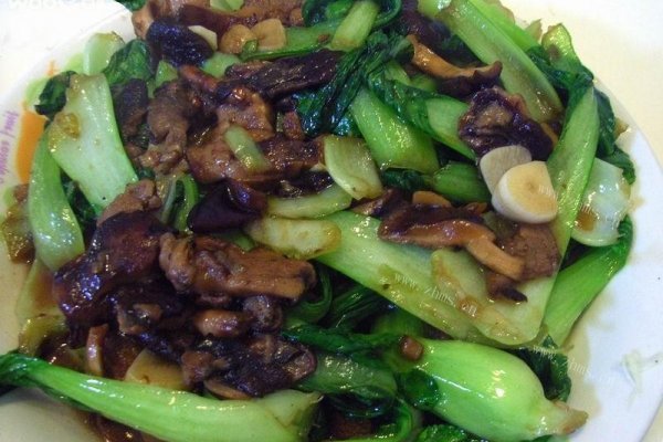 好吃的香菇油菜