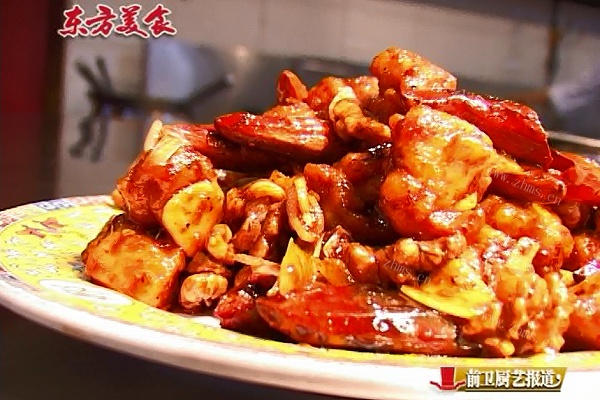 自制寨门桃仁剔炒鸡