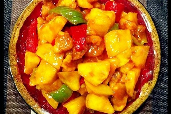 自制菠萝咕噜肉