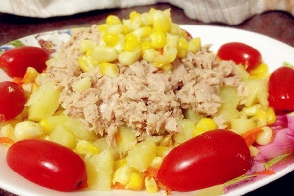 「雄雞標」金枪鱼土豆玉米沙拉