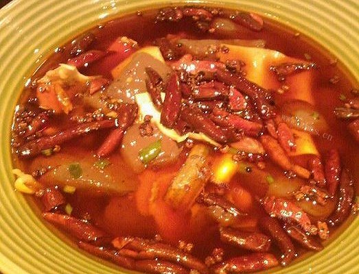 家常麻辣血旺