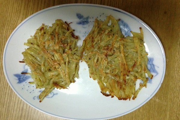 自制土豆丝饼
