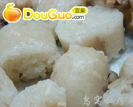 家常糯米灌猪肠