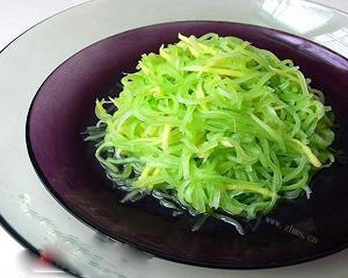 姜汁莴笋