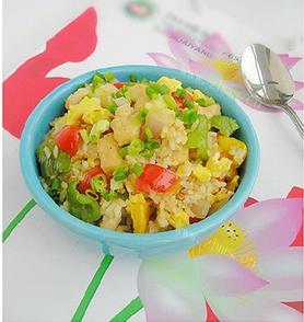 鸡丁炒饭
