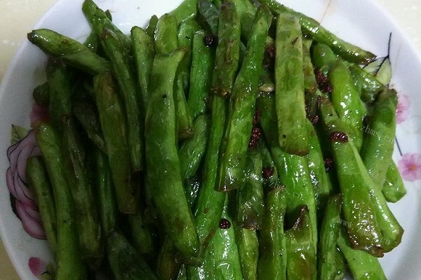 干煸素四季豆
