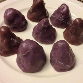 紫薯糯米窝窝头