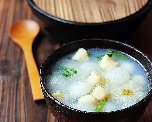 鲜贝冬瓜汤