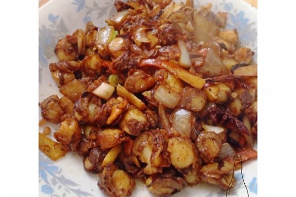 炒扇贝