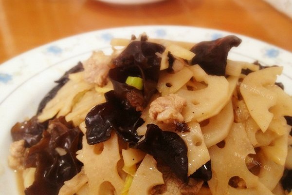 麻脆藕炒肉