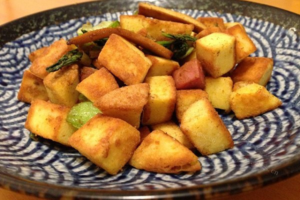 孜然炒馒头