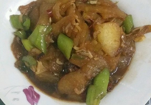 好吃的冬瓜炒虾皮