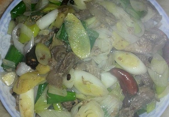 家常葱爆牛肉