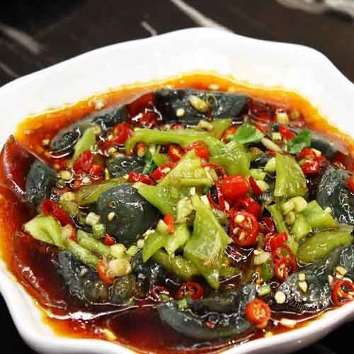 简单版凉拌皮蛋