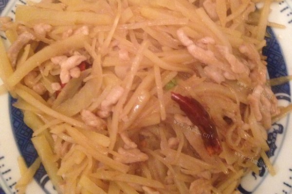 醋溜土豆丝
