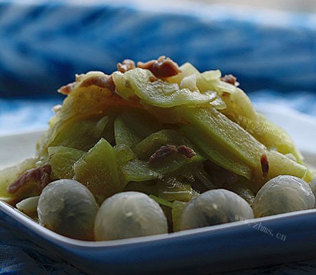 西瓜条炒肉丝