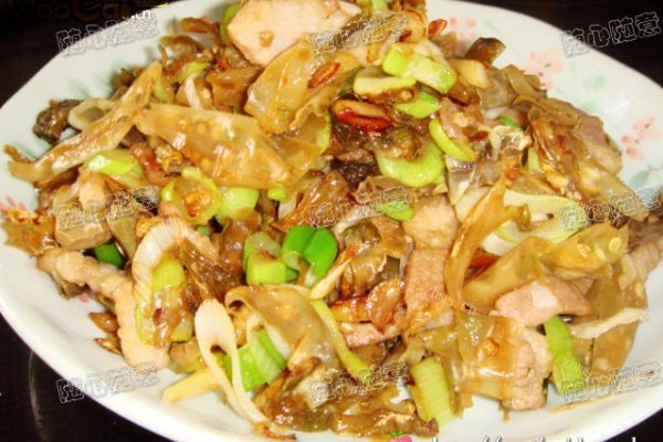 好吃的白辣椒炒肉