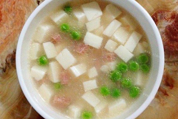 家常鲜美豆腐羹(正餐)
