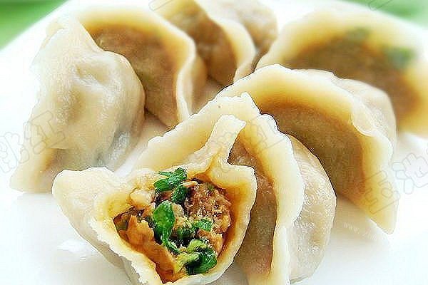 香菜猪肉饺子