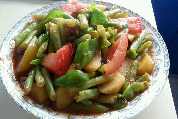 茄汁龙虎豆