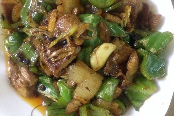 家庭版老干妈回锅肉
