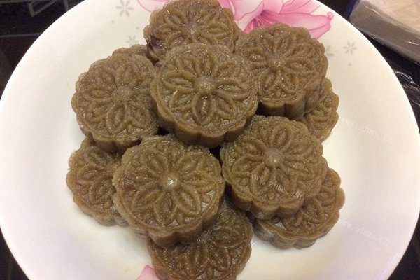 自制绿豆糕