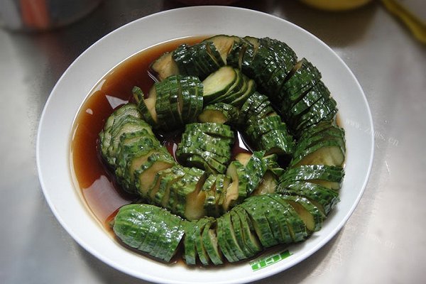 超级简易版的蓑衣黄瓜