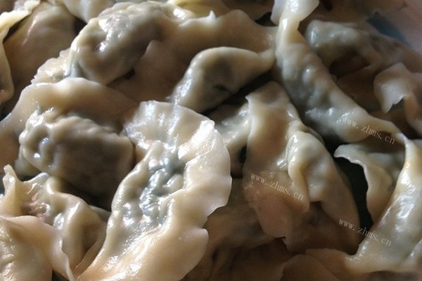 蒲公英大肉馅饺子
