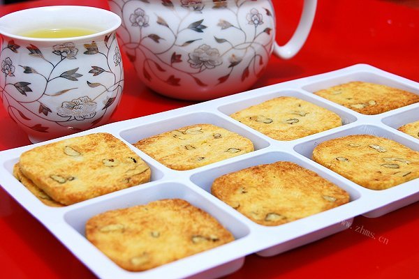 奶油桃仁饼