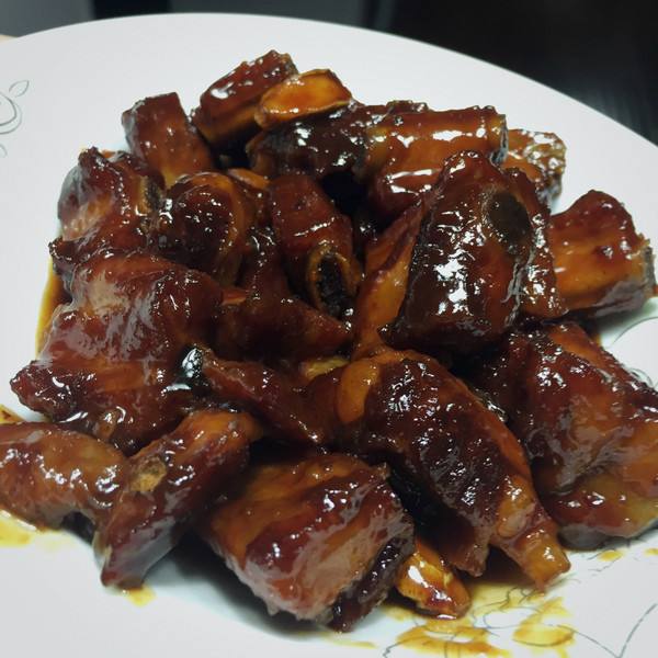 十分诱人的糖醋排骨