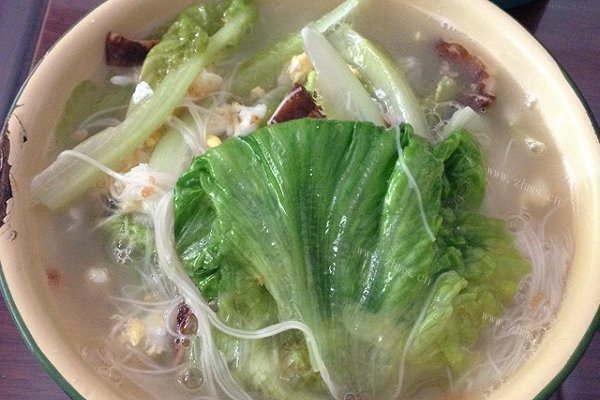 懒人系列-简易菜式之滑蛋香菇煮细面