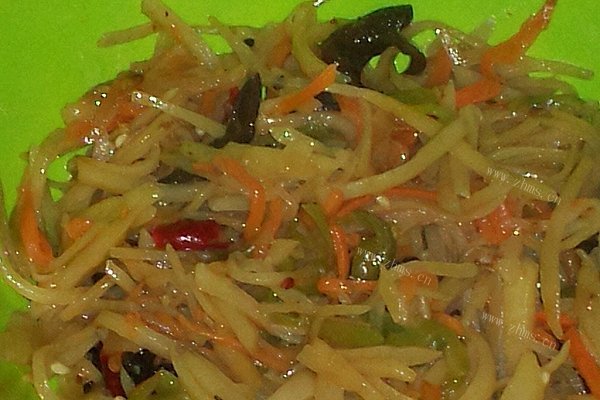 酸辣土豆丝(国民大菜)