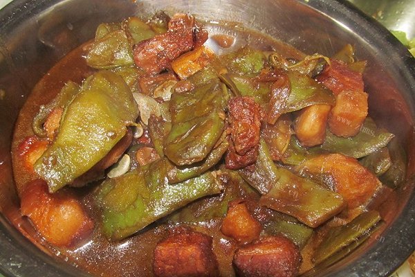 土豆炖豆角