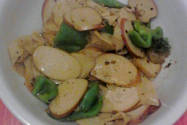 青麻椒炒豆干
