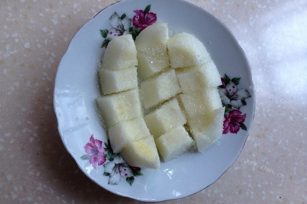 简单拌甜瓜