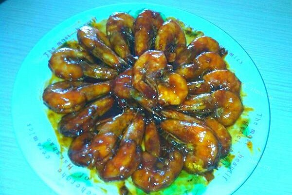 美味红焖大虾