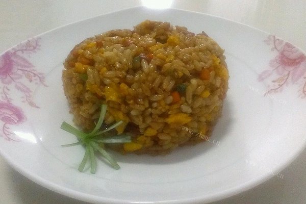 腊肠炒饭
