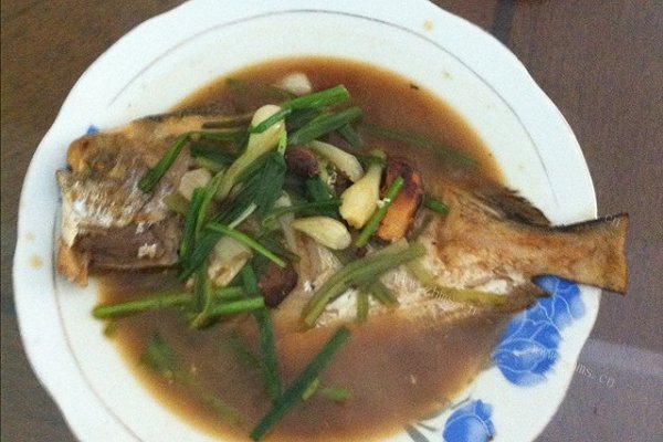 红烧鲳鱼