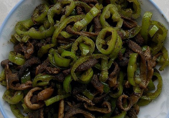 黑椒羊肚