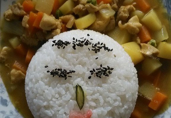 家常版咖喱鸡肉饭