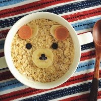 低脂早餐-燕麦熊