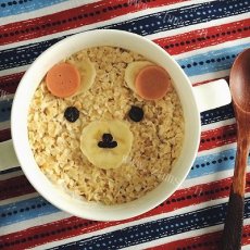 低脂早餐-燕麦熊