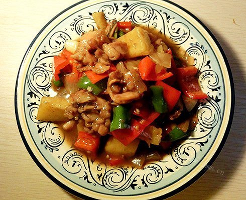 家乐上菜，家常有味 甜酸凤梨琵琶腿
