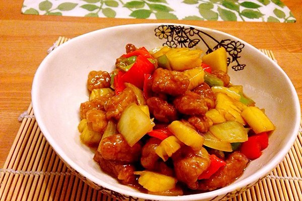 家常应情应景的香菠咕咾肉