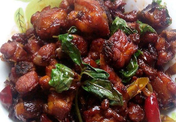 家常三杯鸡(天天饮食版)